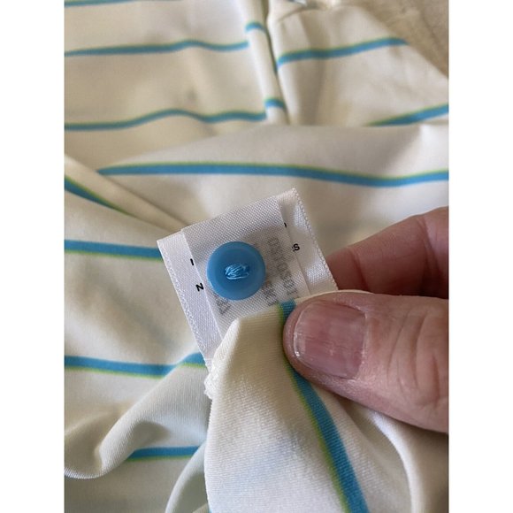Peter Millar Polo Golf Shirt Men’s Size XL Summer Comfort Striped Stretch - Picture 5 of 6